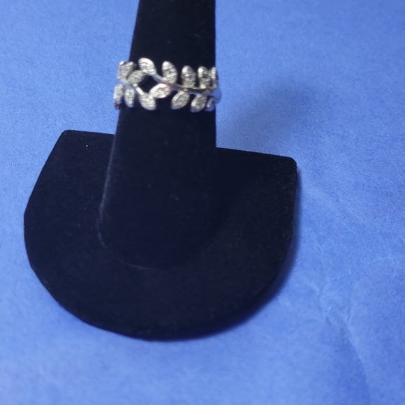 ❤ STERLING SILVER RING SIZE 6 - Picture 8 of 8